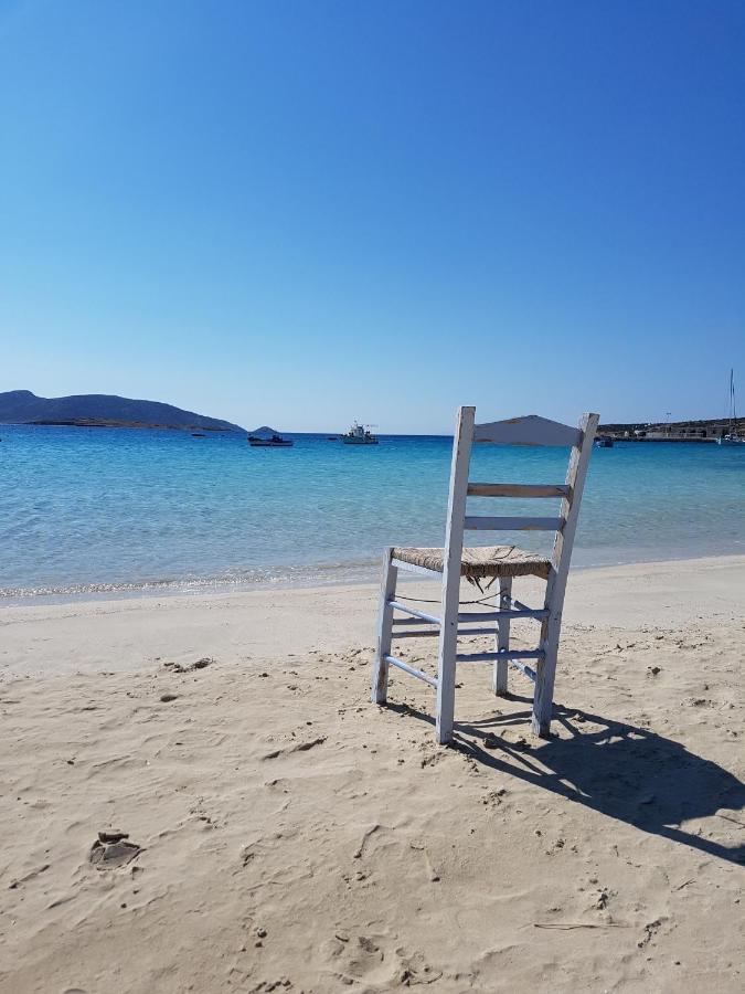 VILLA THEIA - SELENE , appartement de charme pour 4 à 6 personnes prés de la plage et du village de Koufonissi Koufonisia Exterior foto