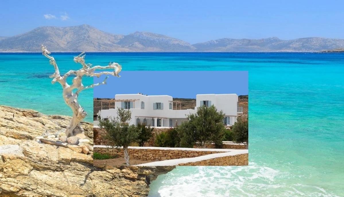 VILLA THEIA - SELENE , appartement de charme pour 4 à 6 personnes prés de la plage et du village de Koufonissi Koufonisia Exterior foto